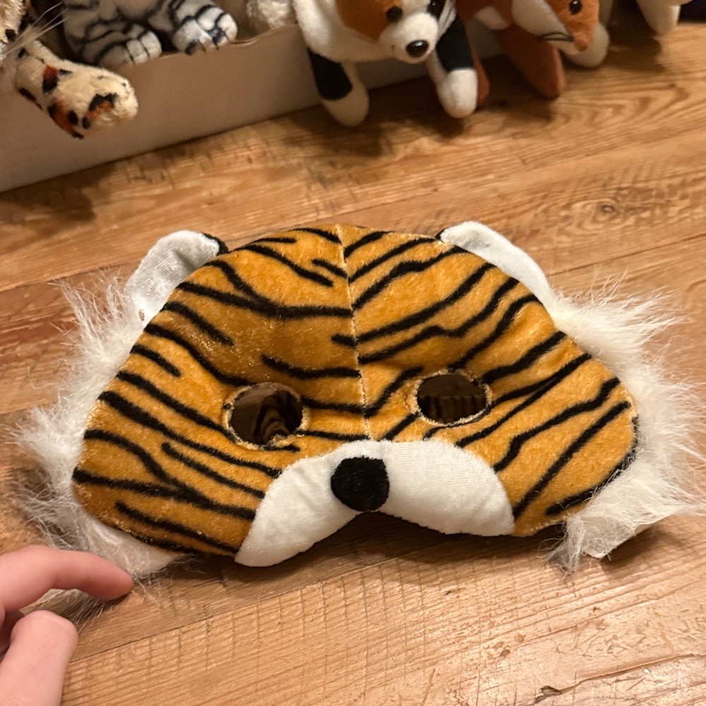 Tiger Striped Kids Mask